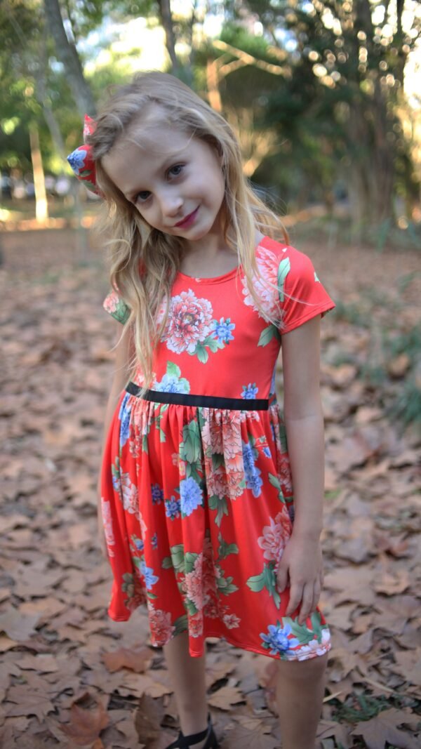 Molde Vestido Alice Infantil Feminino Regular