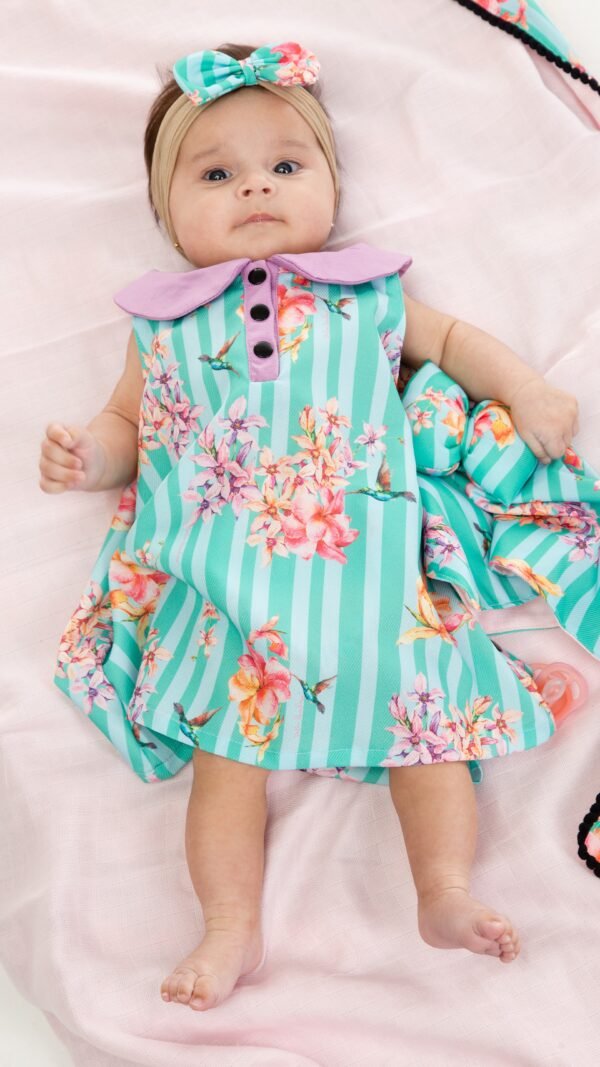 Molde Vestido Valentina Baby Feminino Regular