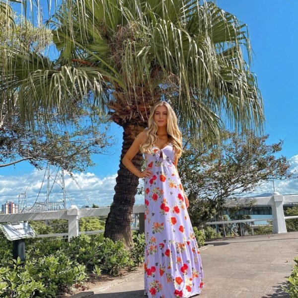 Molde Vestido Alça Malha Feminino Regular