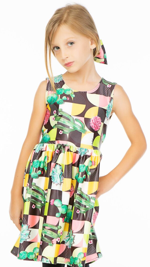 Molde Vestido Isabela Cirre Malha Infantil Regular
