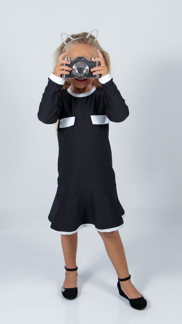 Molde Vestido Charlotte Infantil Feminino Regular