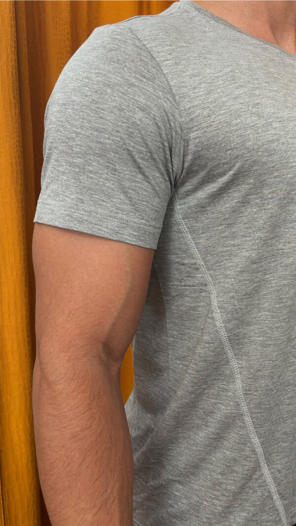 Molde Camiseta com Trançador Diagonal Fitness Agênero Slim