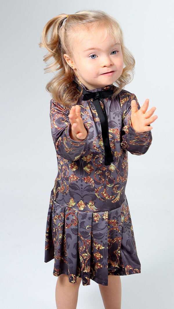 Molde Vestido Vitoria Infantil Feminino Regular - Image 2