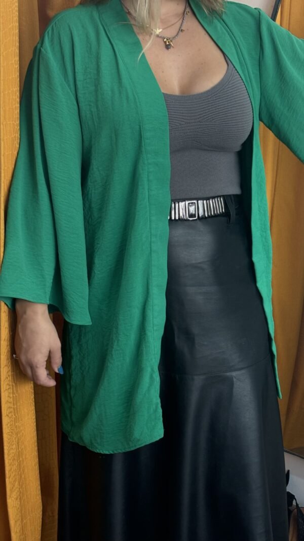 Molde Kimono Manga Flare Feminino Oversized - Image 2