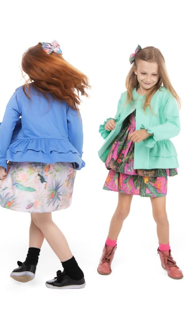 Molde Cardigan Infantil Feminino Regular - Image 3