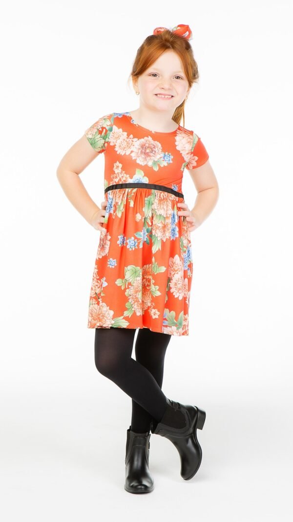 Molde Vestido Alice Infantil Feminino Regular - Image 3
