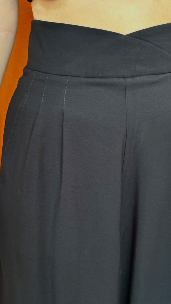 Molde Calça Pantalona com Cós Transpassado Feminino Regular - Image 3