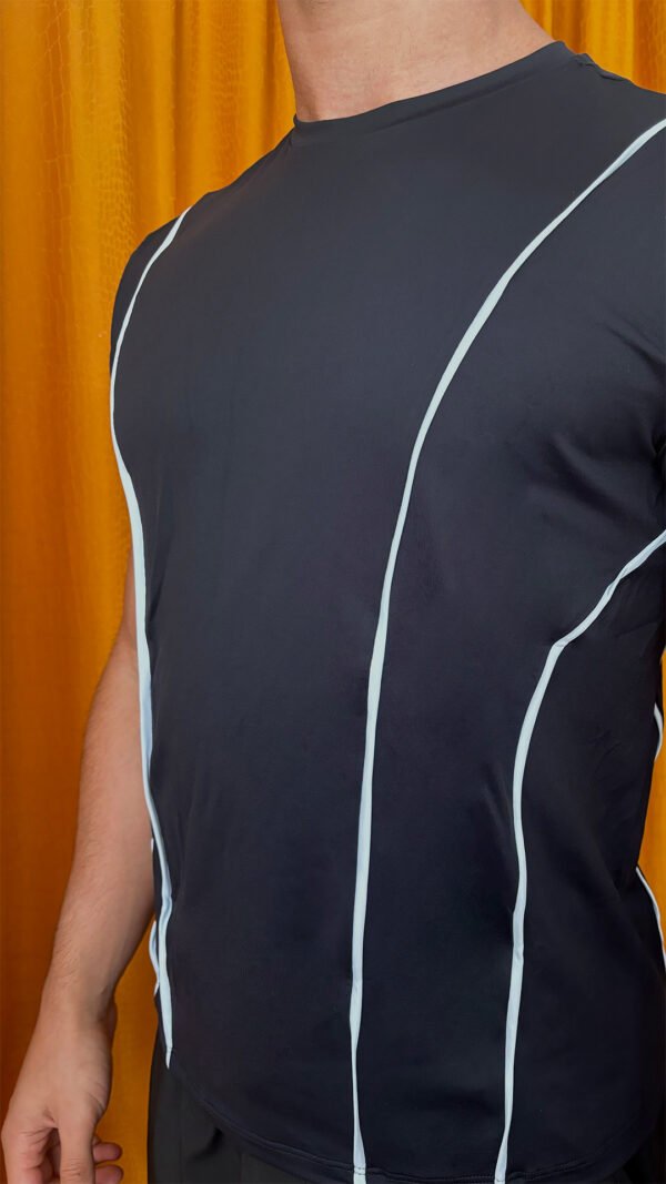 Molde Camiseta com Vivos Fitness Agênero Slim - Image 3