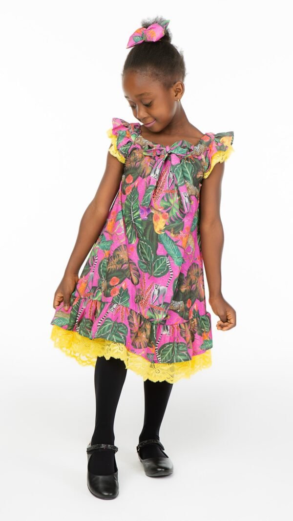 Molde Vestido Amanda Infantil Feminino Regular - Image 4