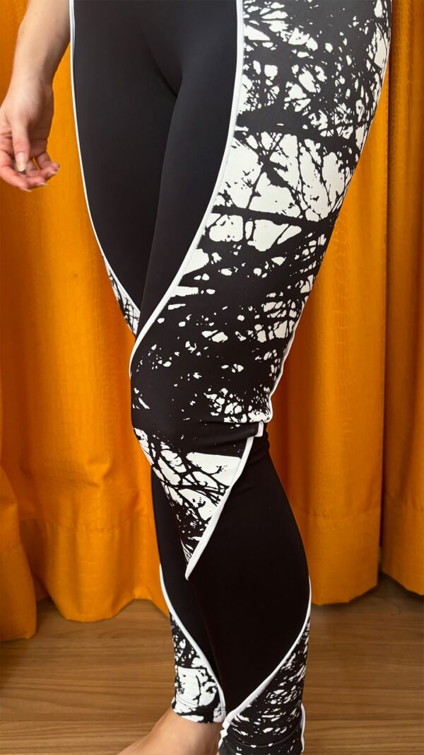 Molde Calça Legging com Vivos Fitness Feminino Slim - Image 4