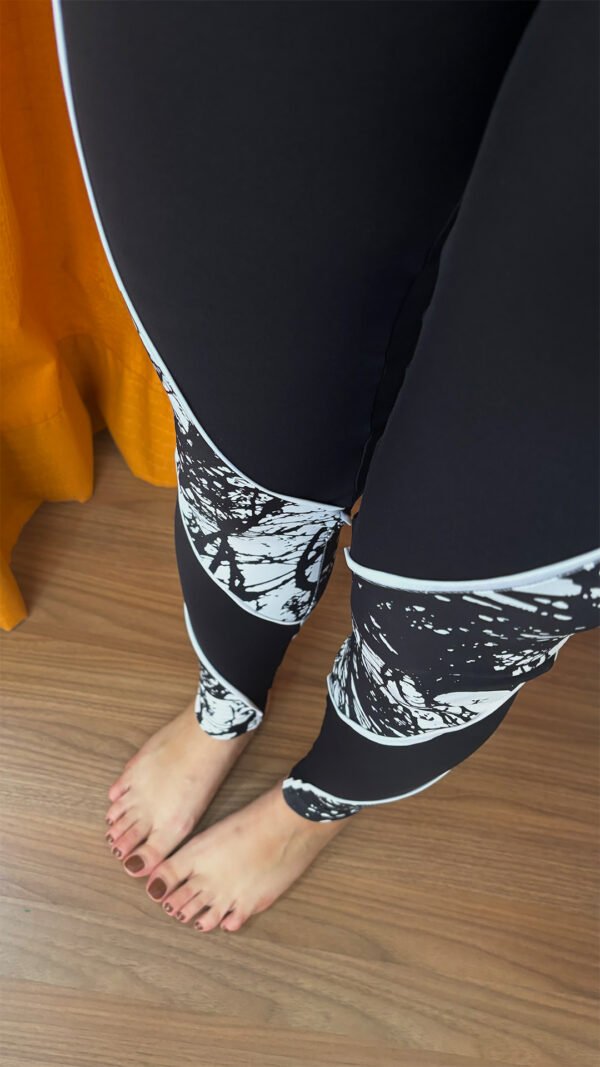 Molde Calça Legging com Vivos Fitness Feminino Slim - Image 5